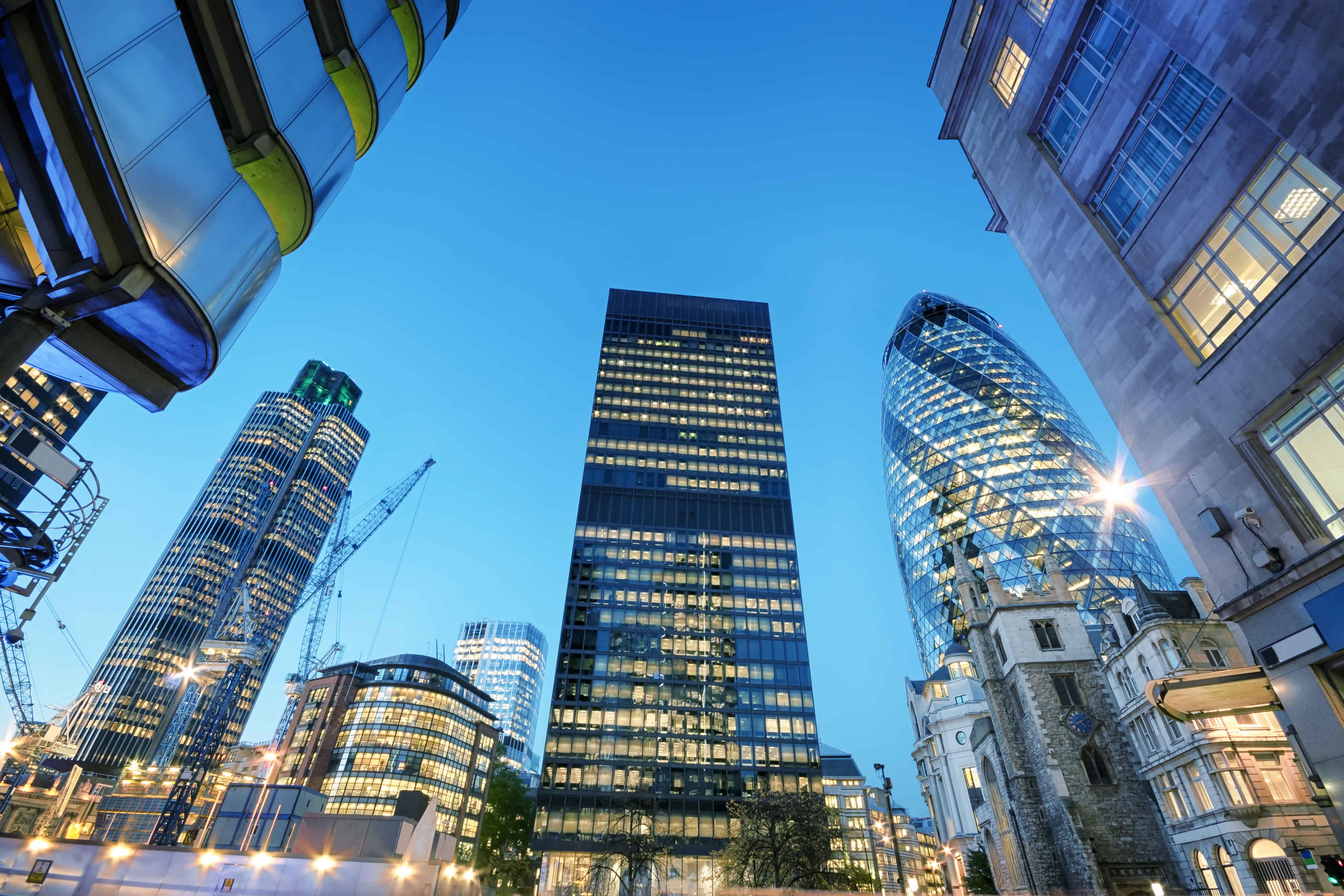 Picture of London's Financial District - Financial Services
